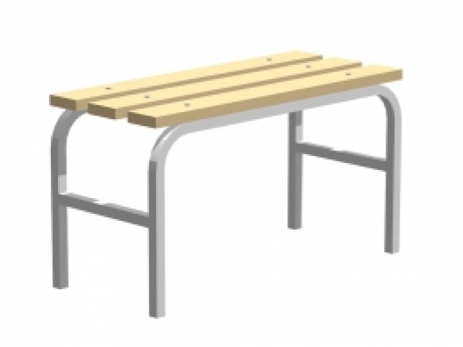 Скамья гардеробная (сосна) 450х2000х350 мм