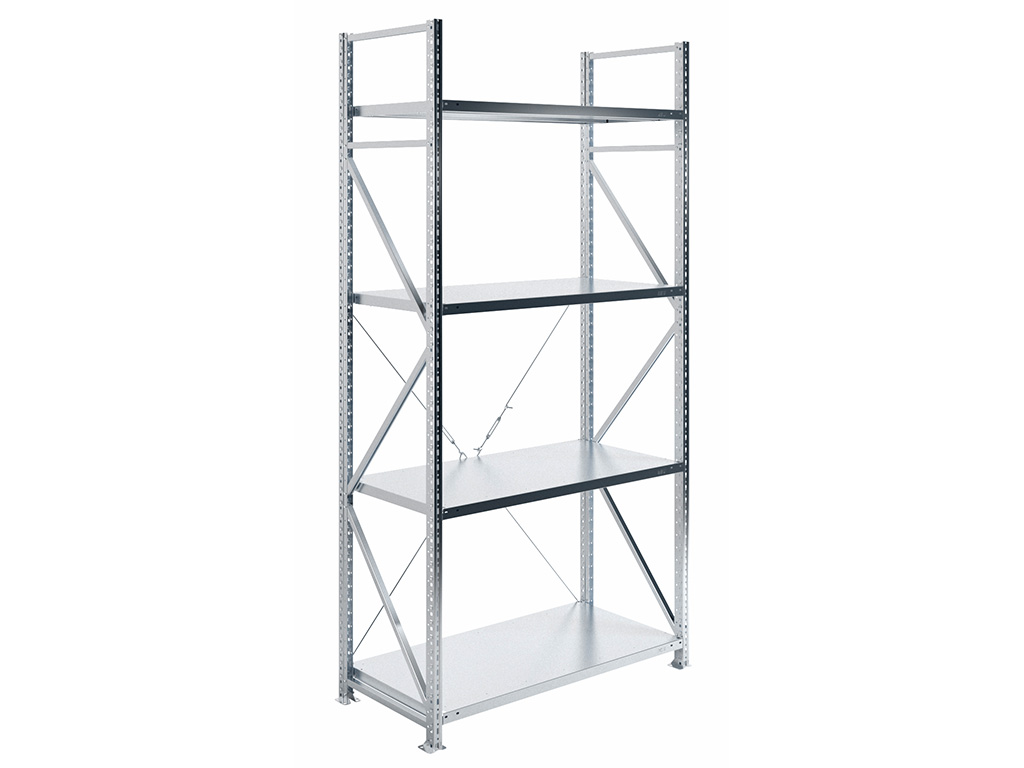 Стеллаж MS U 2500x1200x600/4